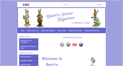 Desktop Screenshot of beatrix-potter-figurines.com