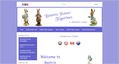 Desktop Screenshot of beatrix-potter-figurines.co.uk